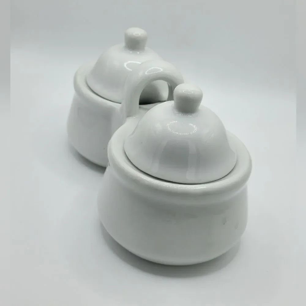 Vintage ceramic condiment server - Picture 2 of 7